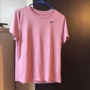 Nike Pink Relaxed Fit Short Sleeve Tee